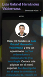 Mobile Screenshot of luisgabrielhernandez.com